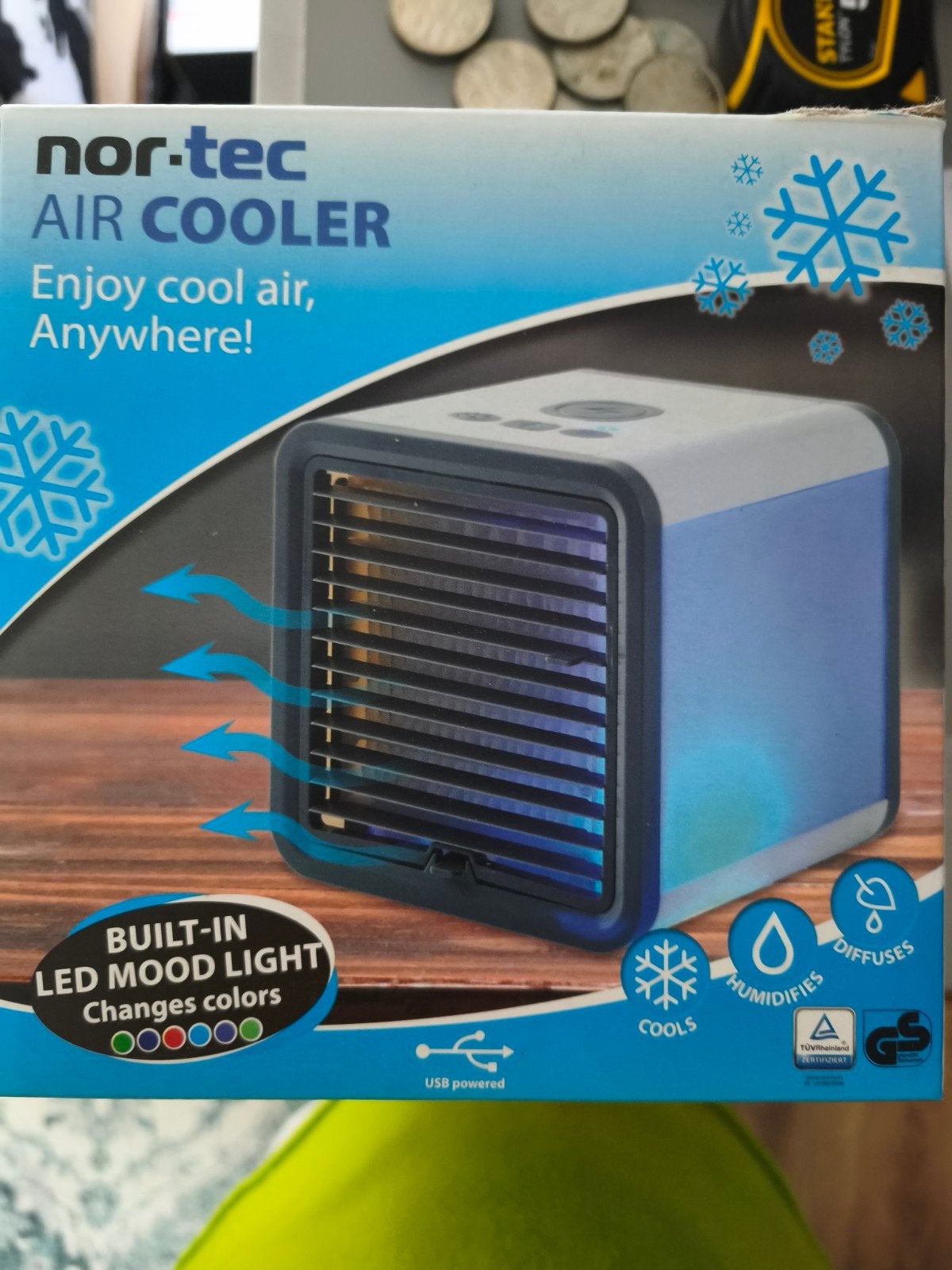 A vendre rafraîchisseur d Air personnel USB, Electroménager, Neuf, Enlèvement, Climatiseur mobile, Refroidissement et Déshumidification
