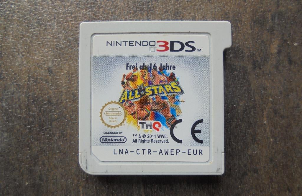 WWE All Stars voor 3DS (zie foto's), Games en Spelcomputers, Games | Nintendo 2DS en 3DS, Gebruikt, Vechten, 1 speler, Ophalen of Verzenden