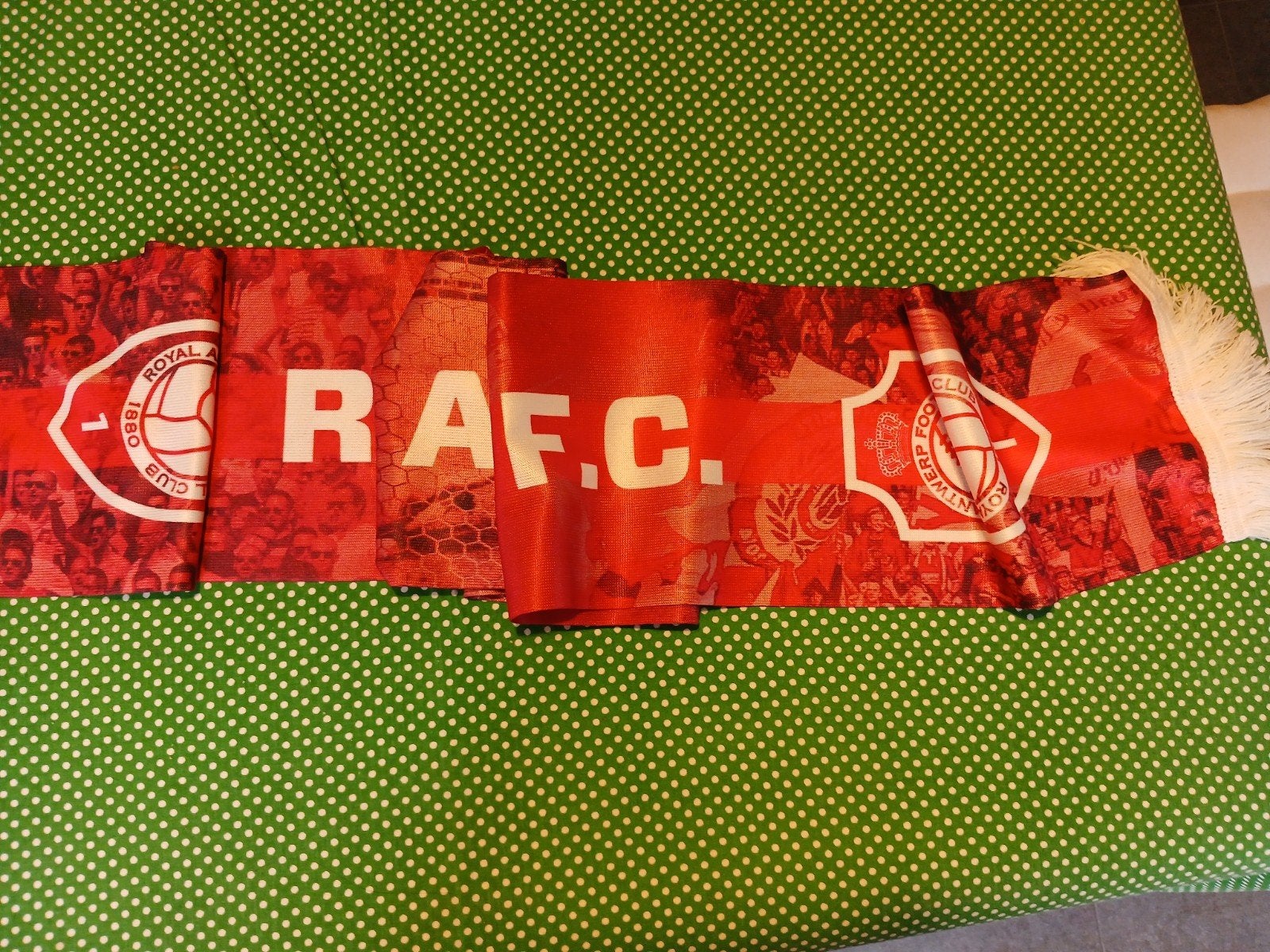 Rafc sjaal en handschoenen, Sport en Fitness, Voetbal, Ophalen of Verzenden, Handschoenen
