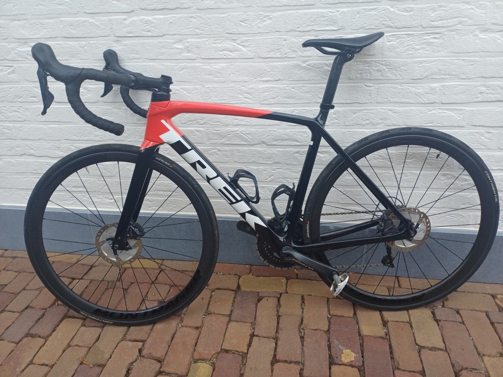 Trek  racefiets, Fietsen en Brommers, Fietsen | Racefietsen, 53 tot 57 cm, Ophalen, Carbon