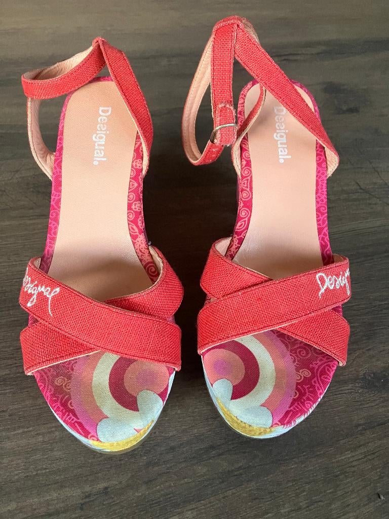 Sandalen Desigual maat 38, Kleding | Dames, Ophalen, Overige kleuren, Sandalen of Muiltjes, Desigual