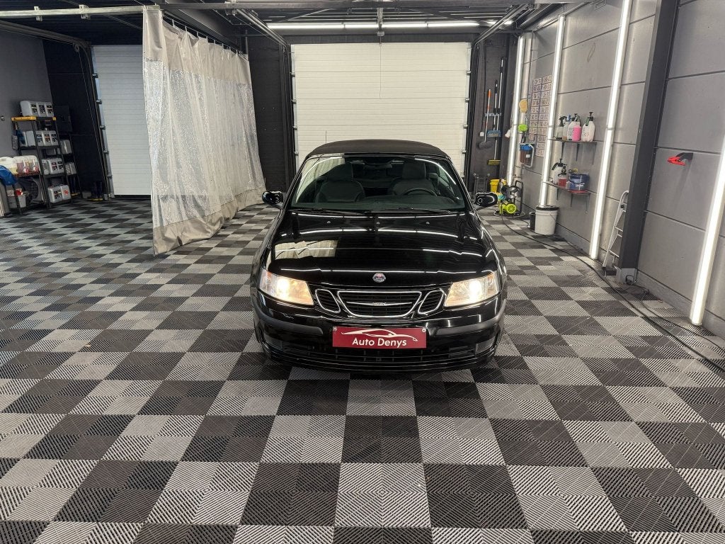 Saab 9-3 Cabriolet 1.9 TiD 16v bj. 2006 198000km EXPORT, Auto's, 110 kW, 4 cilinders, Cabriolet, Zwart