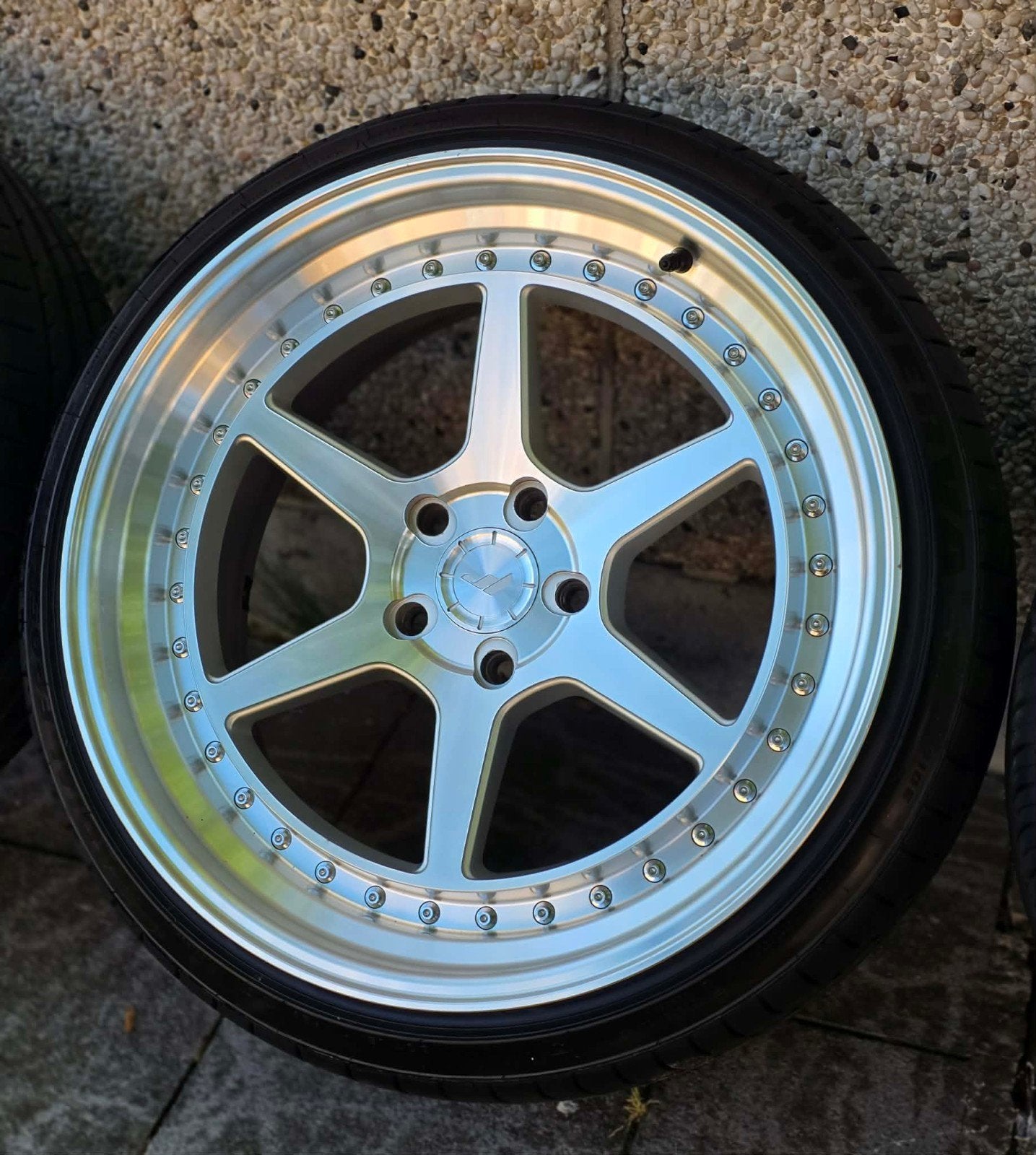 5x112 Breedset 19"Inch Japan Racing Jr43, Band(en), Personenwagen, Ophalen, 19 inch