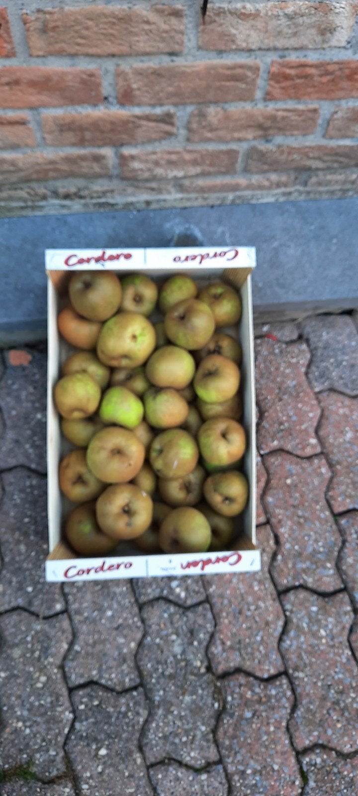 pomme, Enlèvement