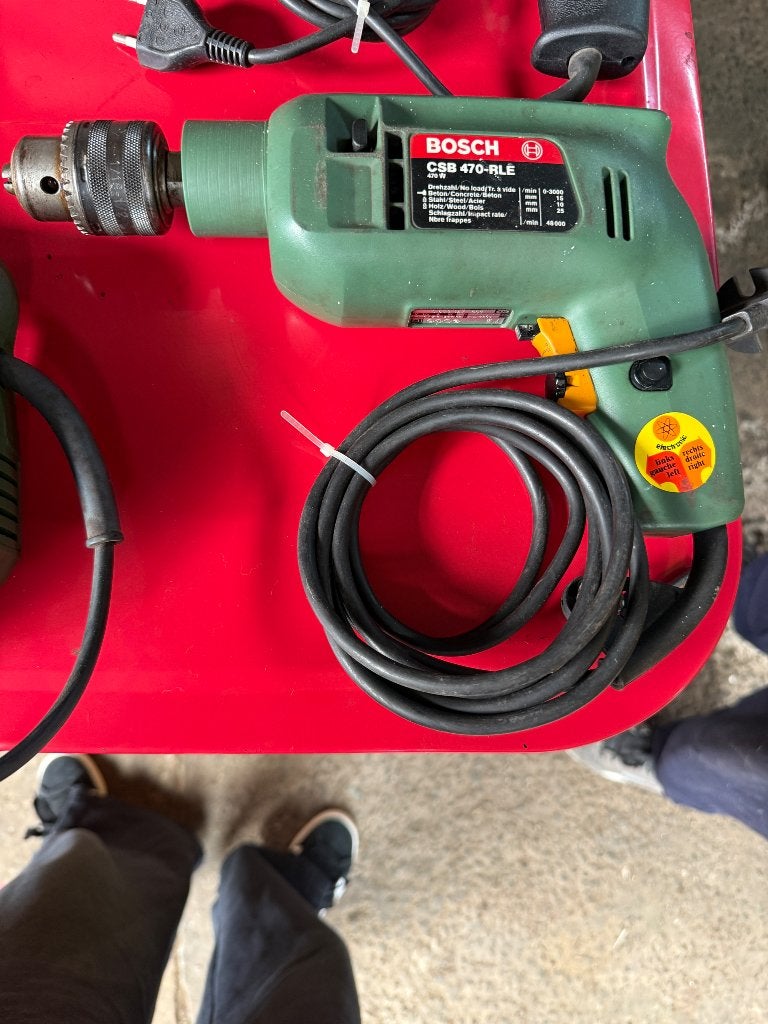 Foreuse Bosch, Enlèvement, Utilisé, 400 à 600 watts, Foreuse et Perceuse