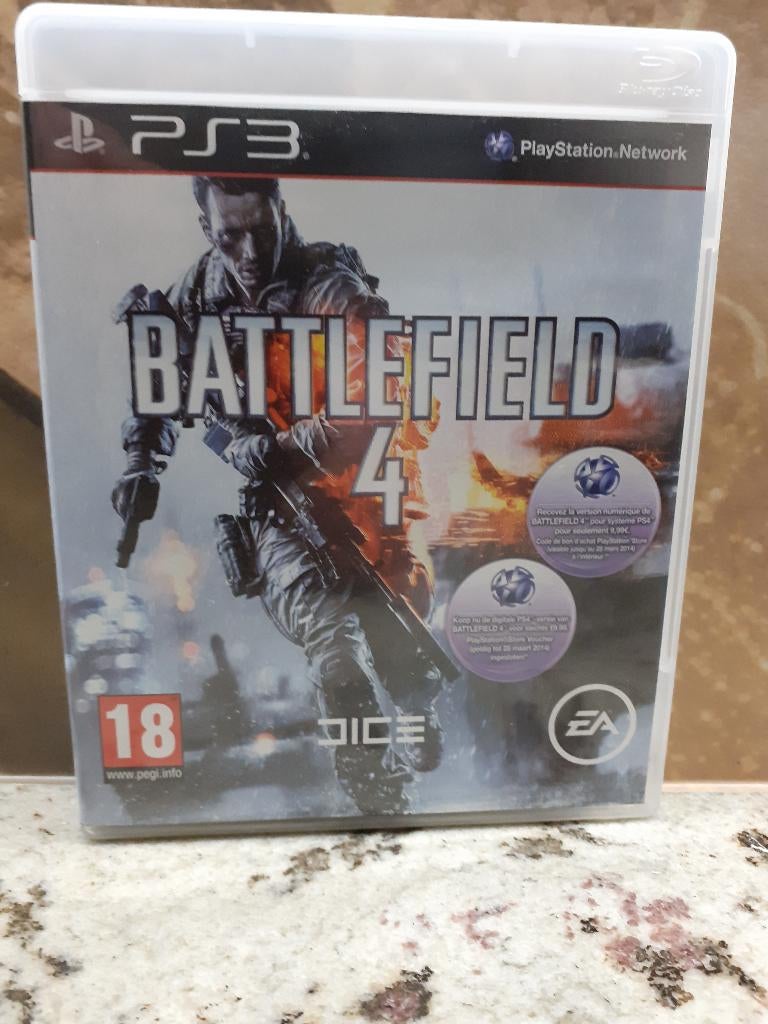 PS3 BATTLEFIELD 4, Consoles de jeu & Jeux vidéo, Jeux | Sony PlayStation 3, Shooter, Enlèvement ou Envoi, 1 joueur, À partir de 18 ans