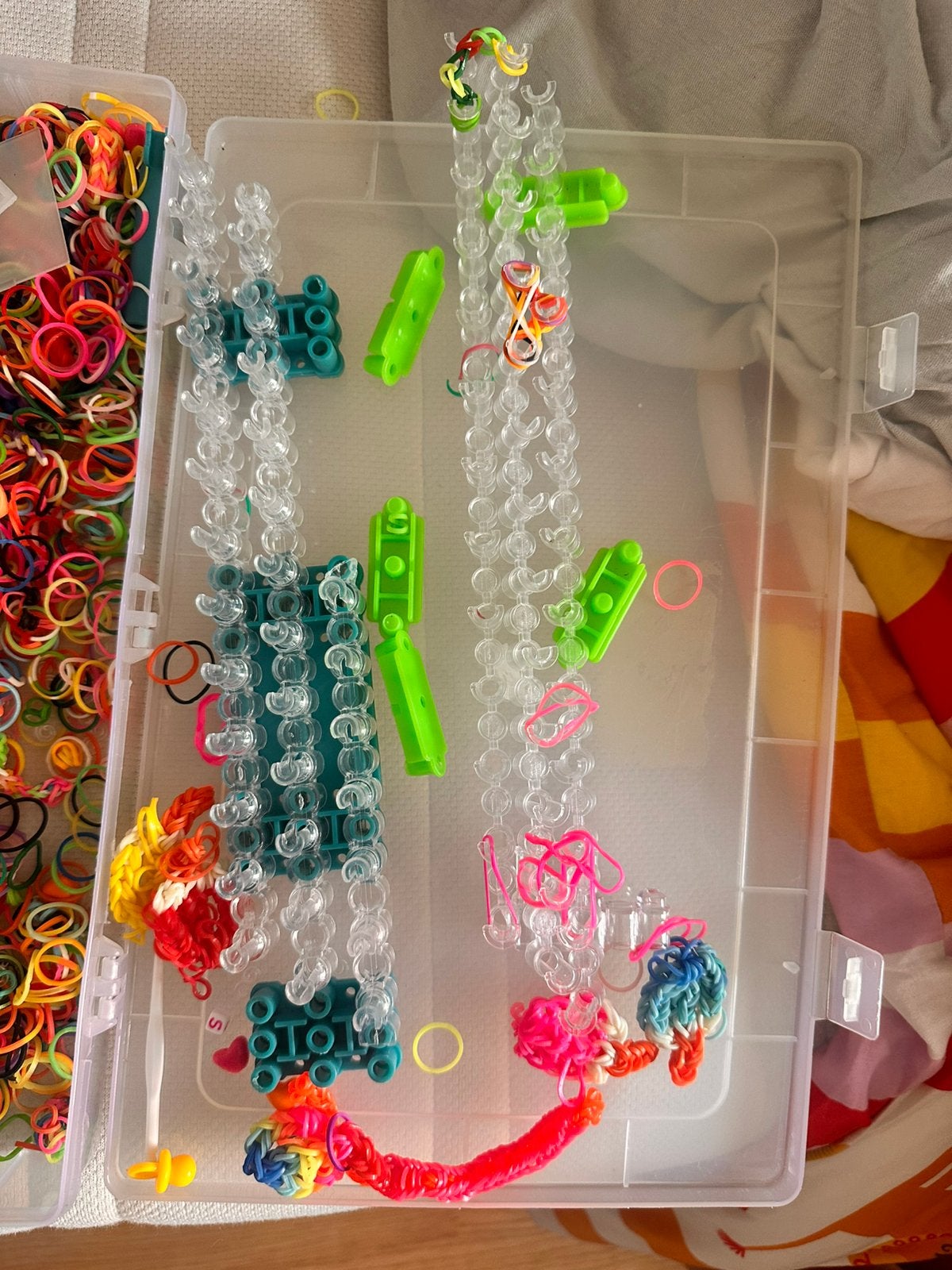 Loombandjes elastiekjes, Ophalen of Verzenden, Zo goed als nieuw