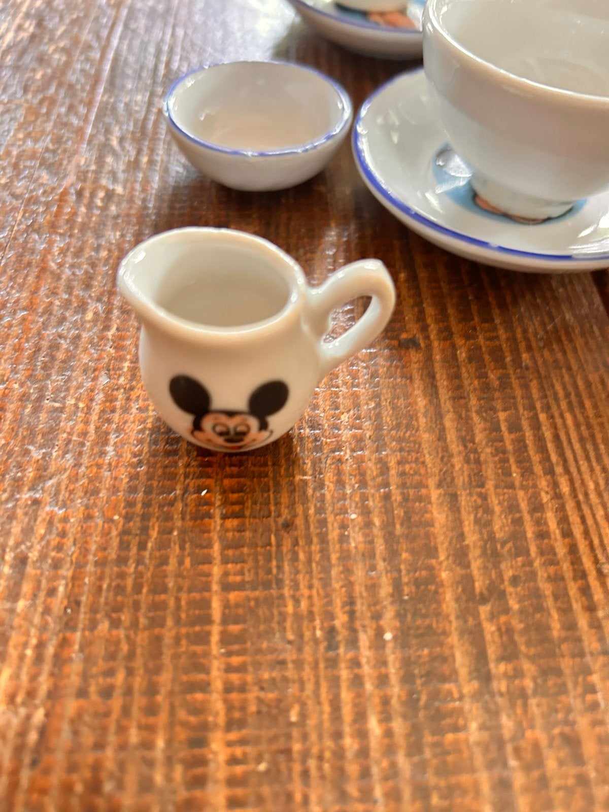 Vintage Disney miniatuur theeservies, Antiek en Kunst, Antiek | Porselein, Ophalen