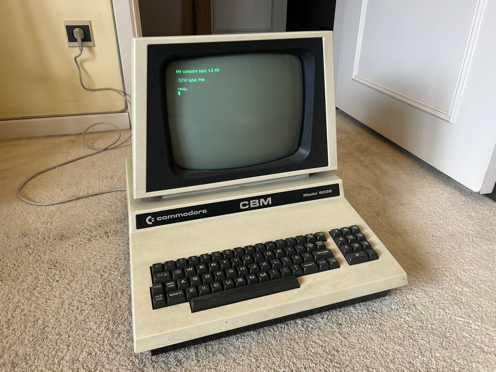 Commodore 8032, Informatique & Logiciels, Ordinateurs Vintage, Enlèvement