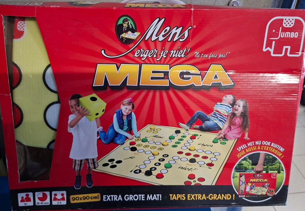 Mens erger je niet groot spel, Ophalen