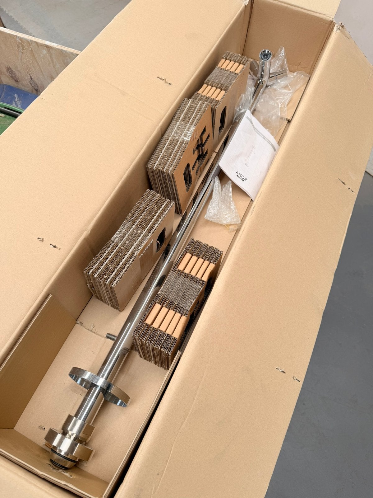 Te koop Axor Starck staande badkraan, Doe-het-zelf en Bouw, Ophalen, Nieuw, Chroom, Bad
