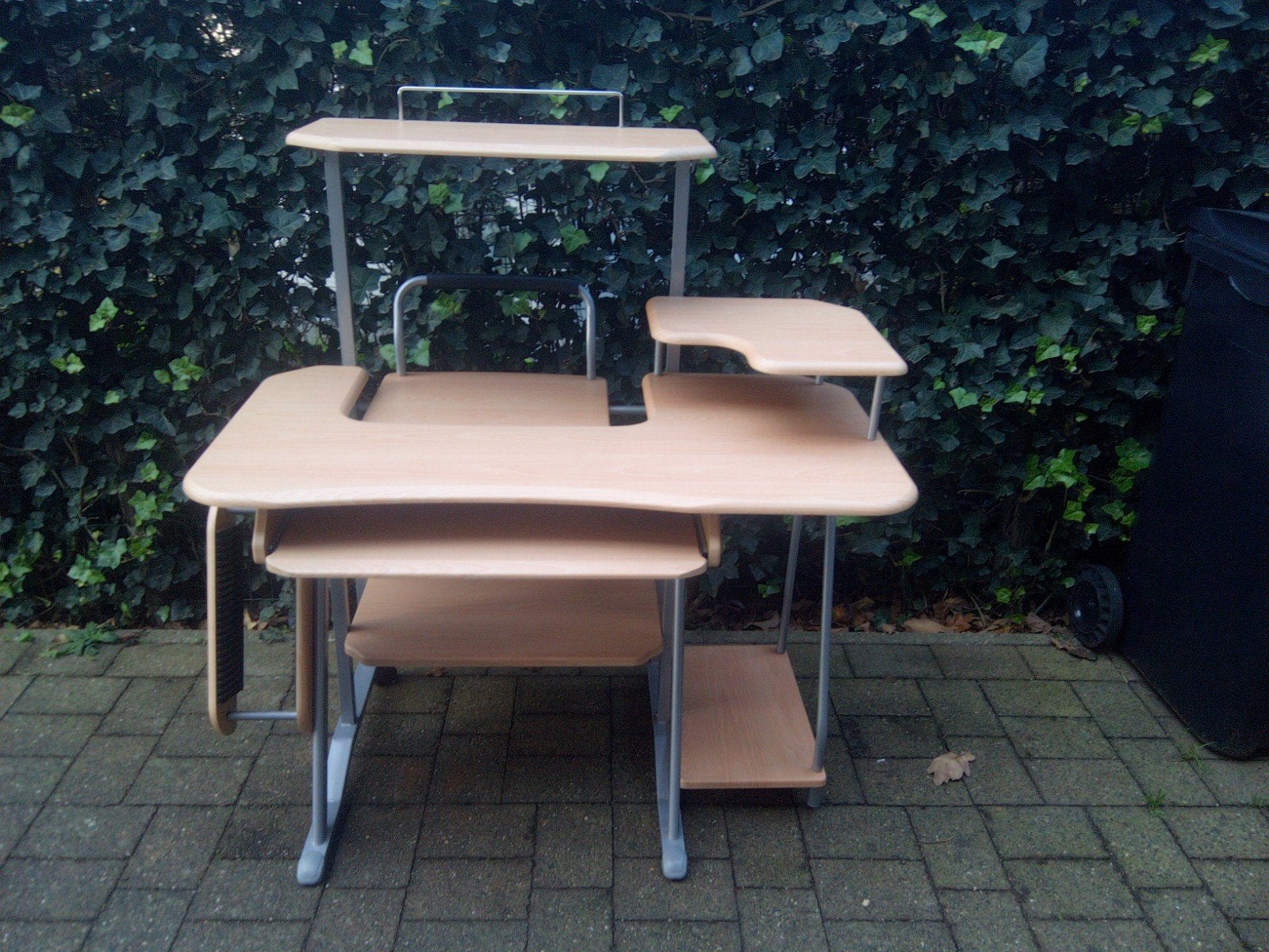 bureau bois clair, Maison & Meubles, Enlèvement, Comme neuf, Bois