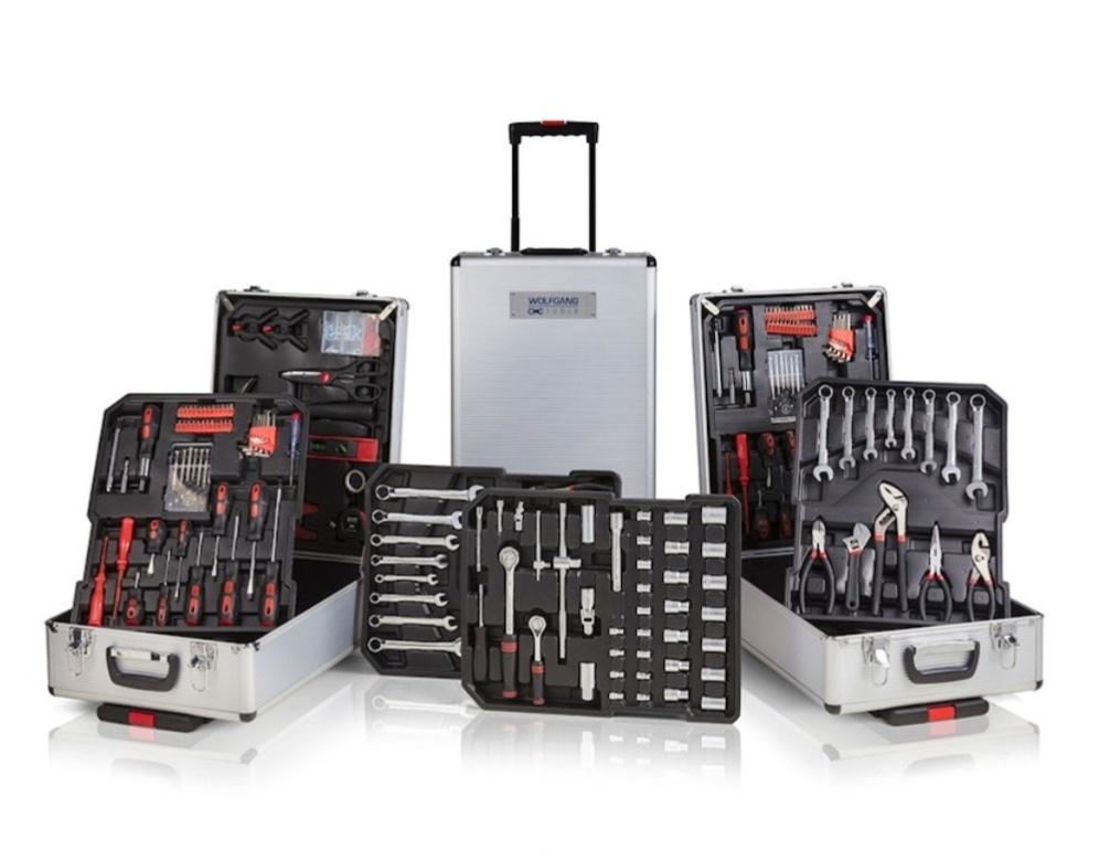 Mallette à outils Wolfgang de 300 pièces, Envoi, Remplie, Neuf