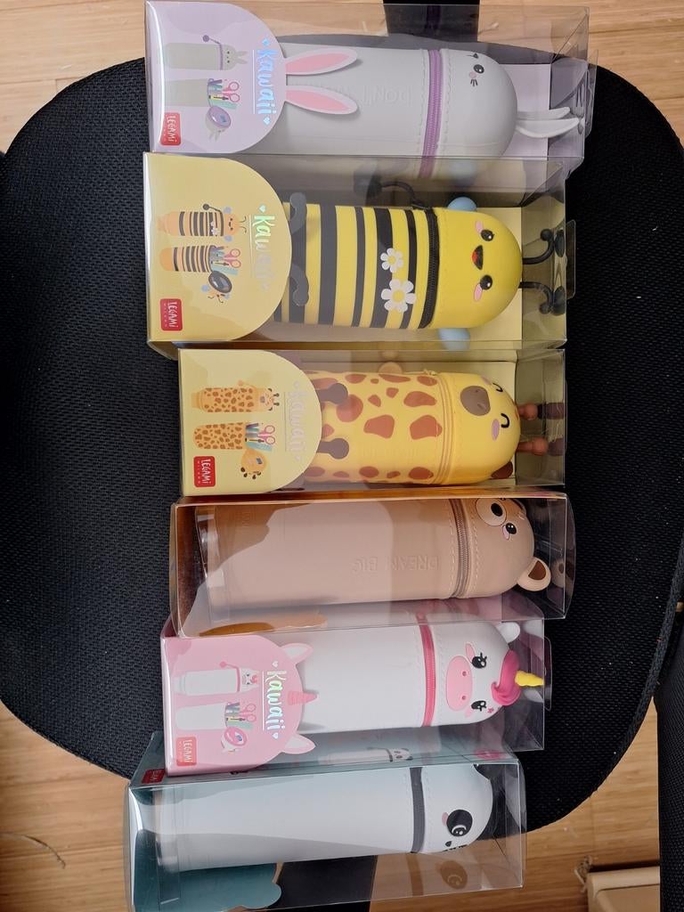 Legami eenhoornbij giraffe beer giraf siliconen hoesje, Ophalen of Verzenden