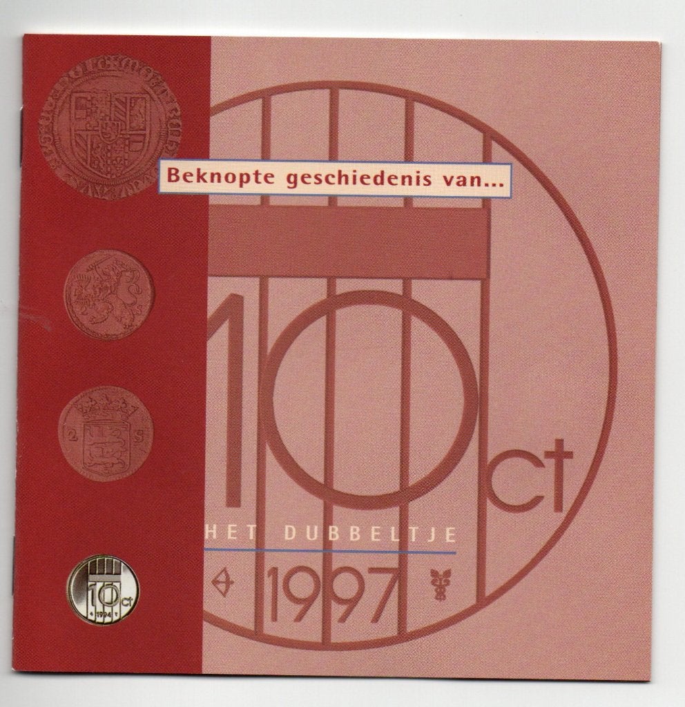 10 CENT- Coll. Jaarset 1997–PROOFSET-De Nederlandse Munt, Envoi, Reine Beatrix, 10 centimes, Série