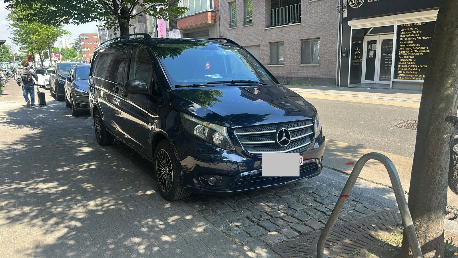 Mercedes benz vito mixto, Enlèvement, Mercedes-Benz
