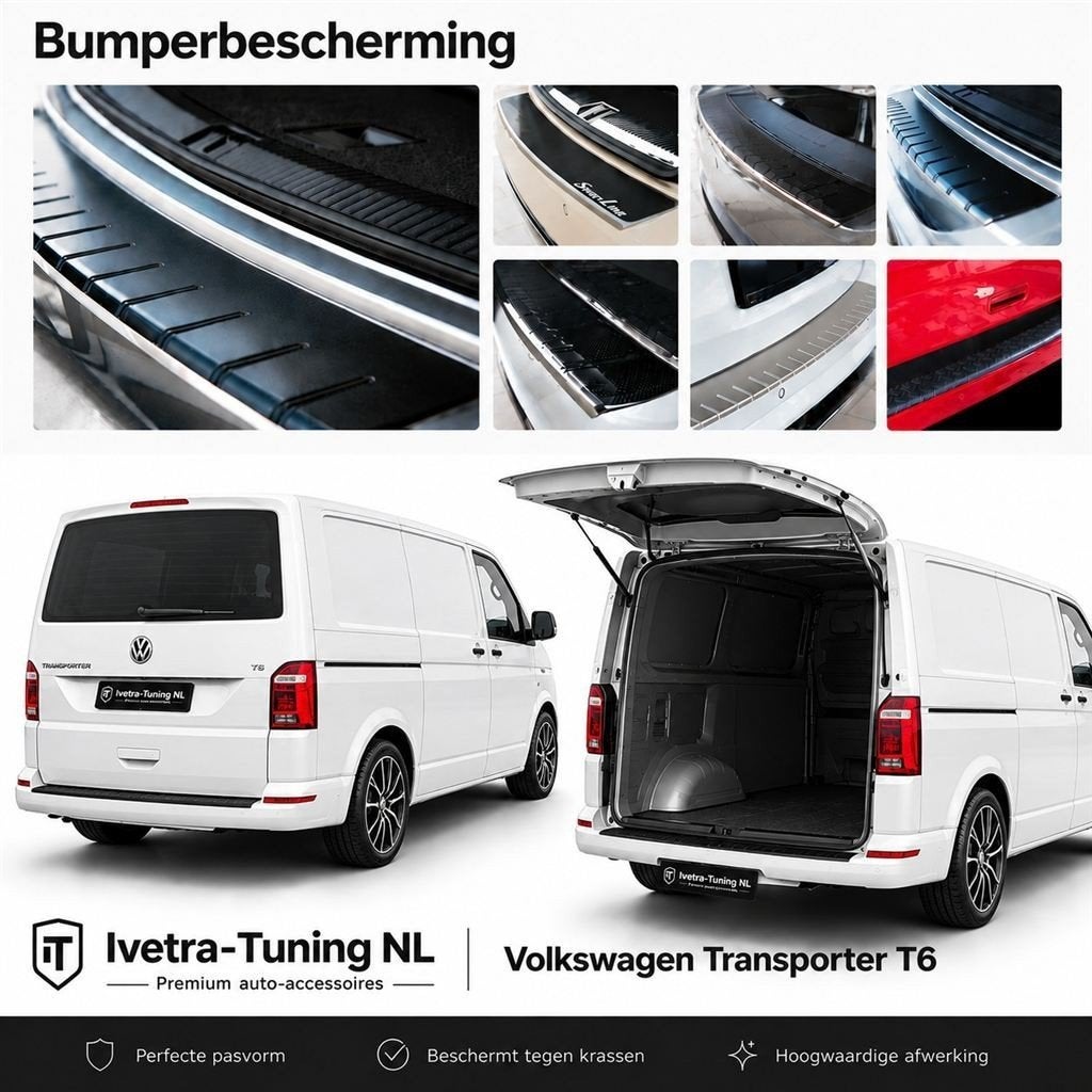Bumperbeschermer Volkswagen Transporter T6 [2015–2019], Auto diversen, Tuning en Styling, Verzenden