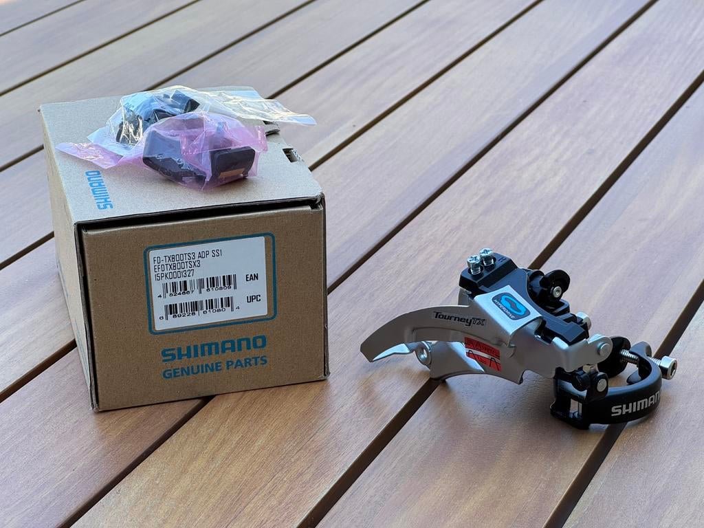 Dérailleur avant Shimano Tourney TX FD-TX800TS3, Ophalen of Verzenden, Zo goed als nieuw