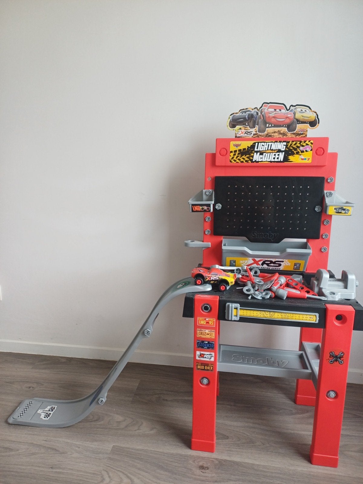 Établi Smoby Cars, Enlèvement