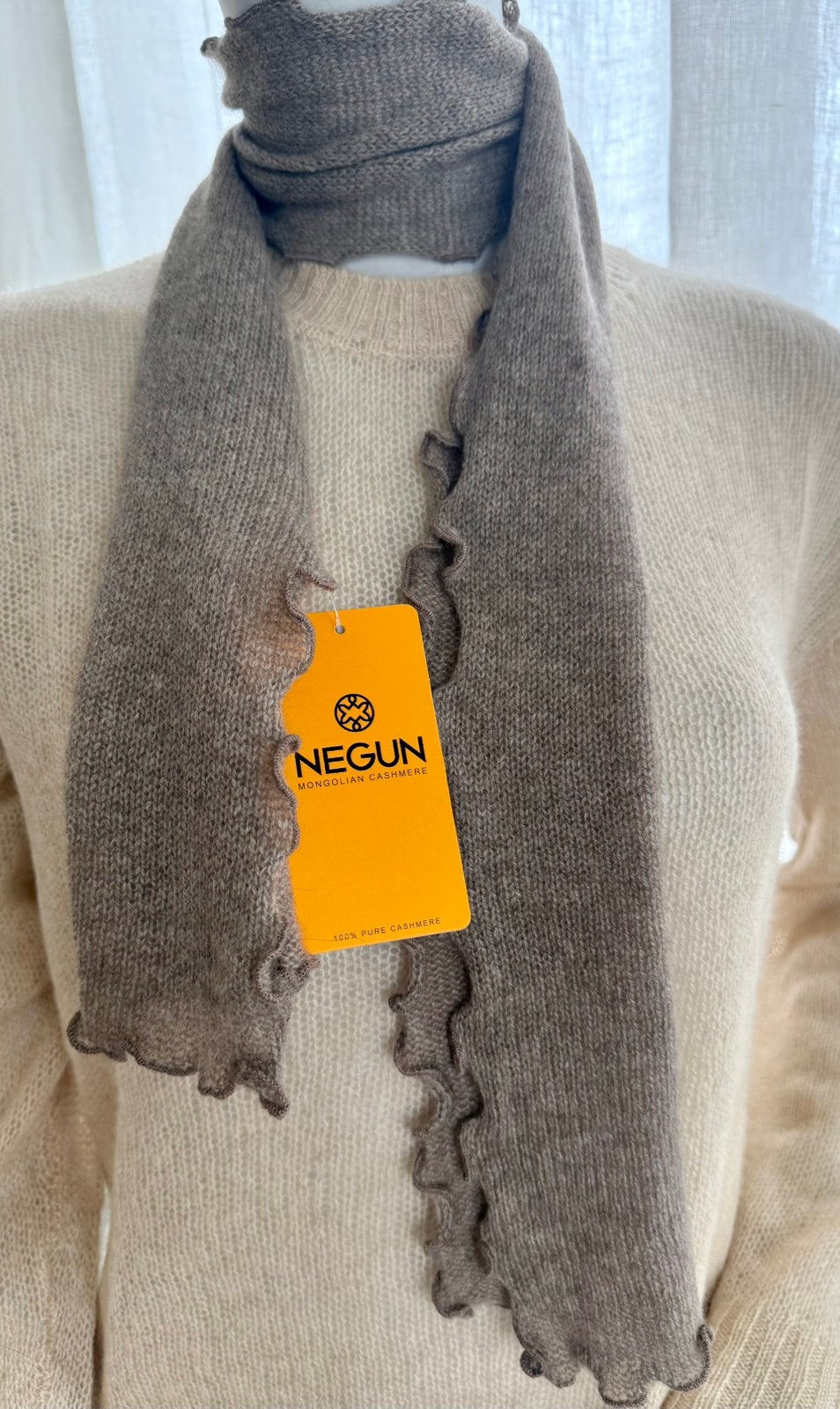 Small 100% Cashmere Scarf, Ophalen of Verzenden, Nieuw, Maat 36 (S), Sjaal