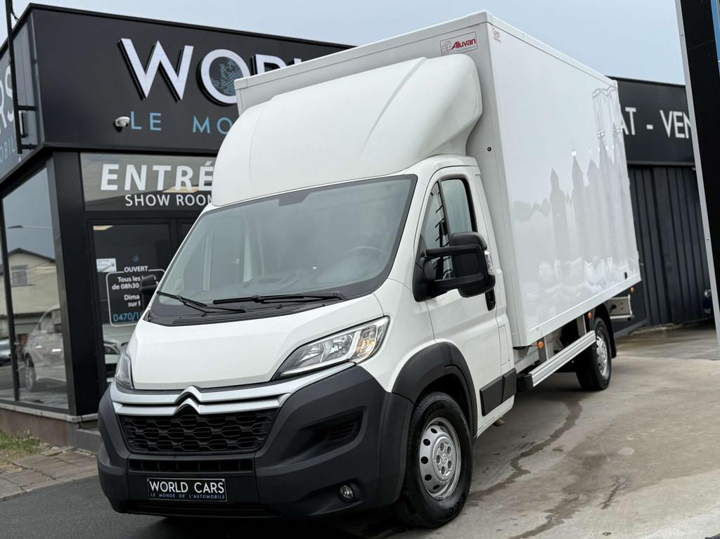 Citroën Jumper 2.2D 165CV CARGO 21M3 TVAC*BTWIN NAVIGATION, Autos, Camionnettes & Utilitaires, Entreprise, Achat, Airbags, Air conditionné