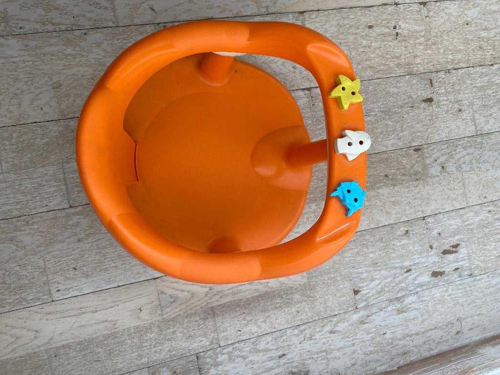 Badstoeltje baby, Kinderen en Baby's, Badjes en Verzorging, Ophalen, Gebruikt, Badzitje of Badring