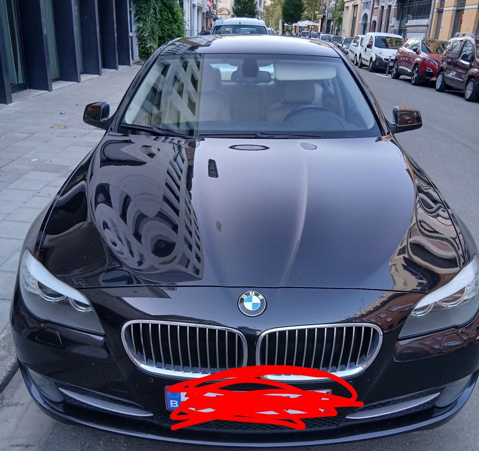 bmw 520 d 184 pk automaat, Autos, BMW, Cuir, Beige, Automatique, Particulier