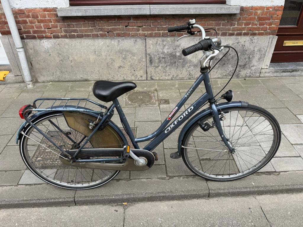 Oxford Basic Dames Fiets, Fietsen en Brommers, Fietsen | Dames | Damesfietsen, Gebruikt, 47 tot 50 cm, Versnellingen, Schijfrem