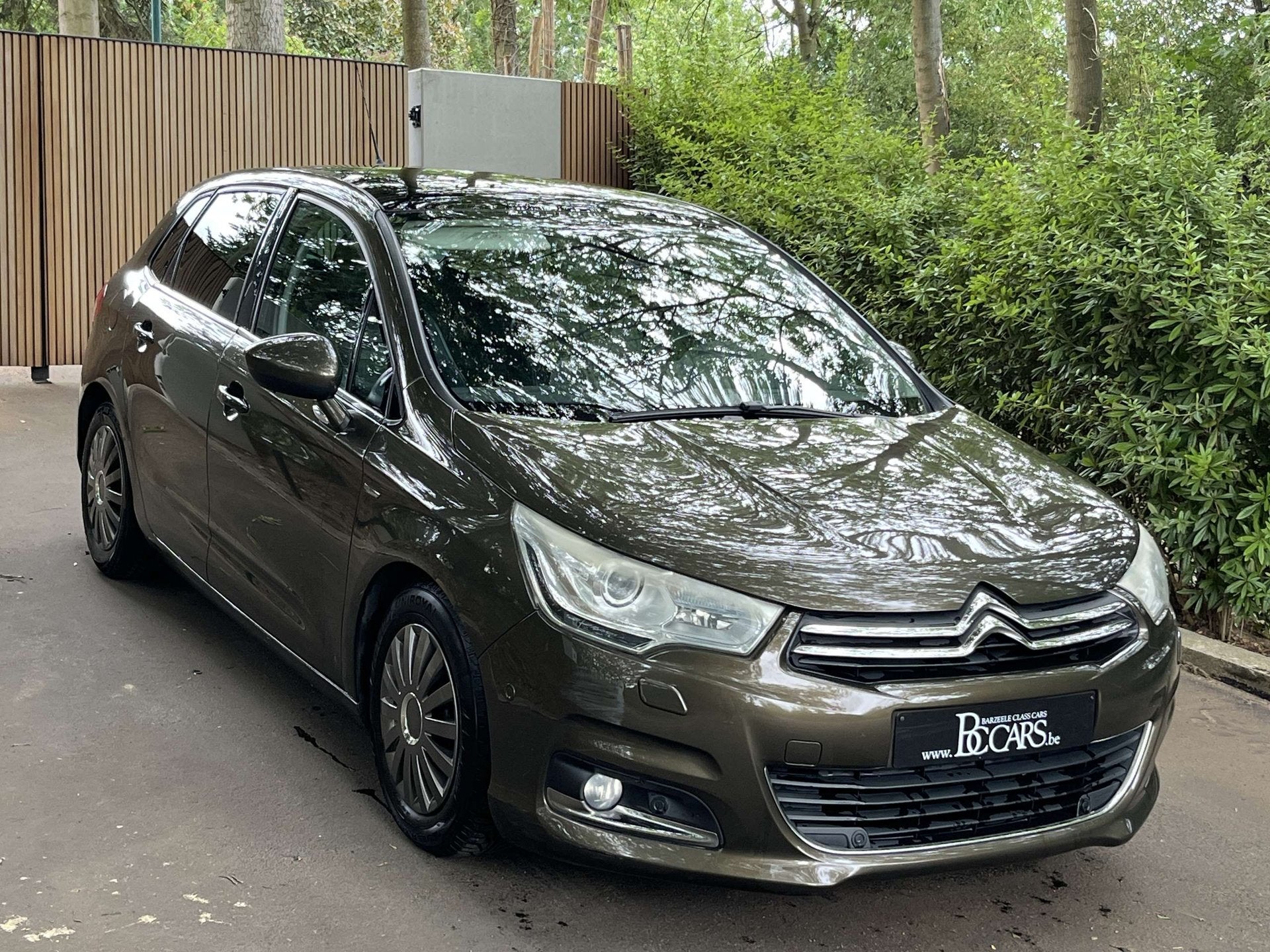 Citroen C4 1.6HDI Xenon-Navi-Pano-Verw.Leer-BT-Pdc-15", Autos, Citroën, Euro 5, Entreprise, Noir, Automatique