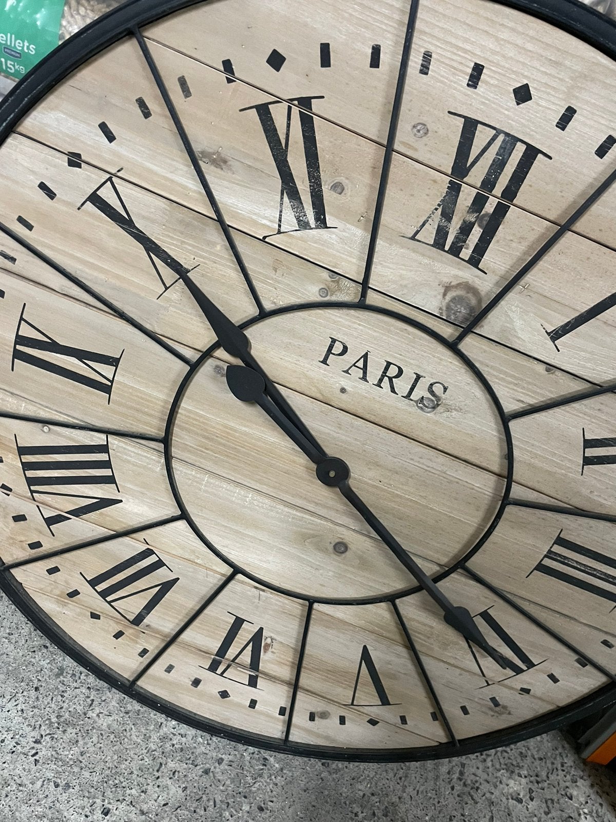 Horloge Murale, Huis en Inrichting, Woonaccessoires | Klokken, Ophalen, Zo goed als nieuw, Wandklok