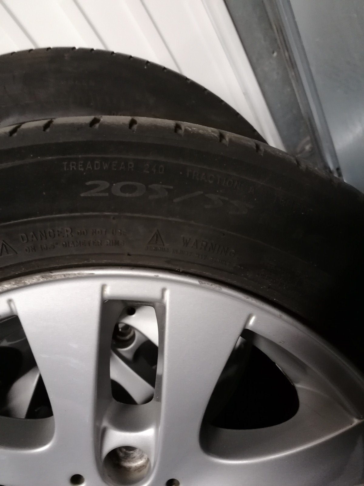 Autobanden BMW serie 3 - 205/55/R16, Ophalen, Gebruikt