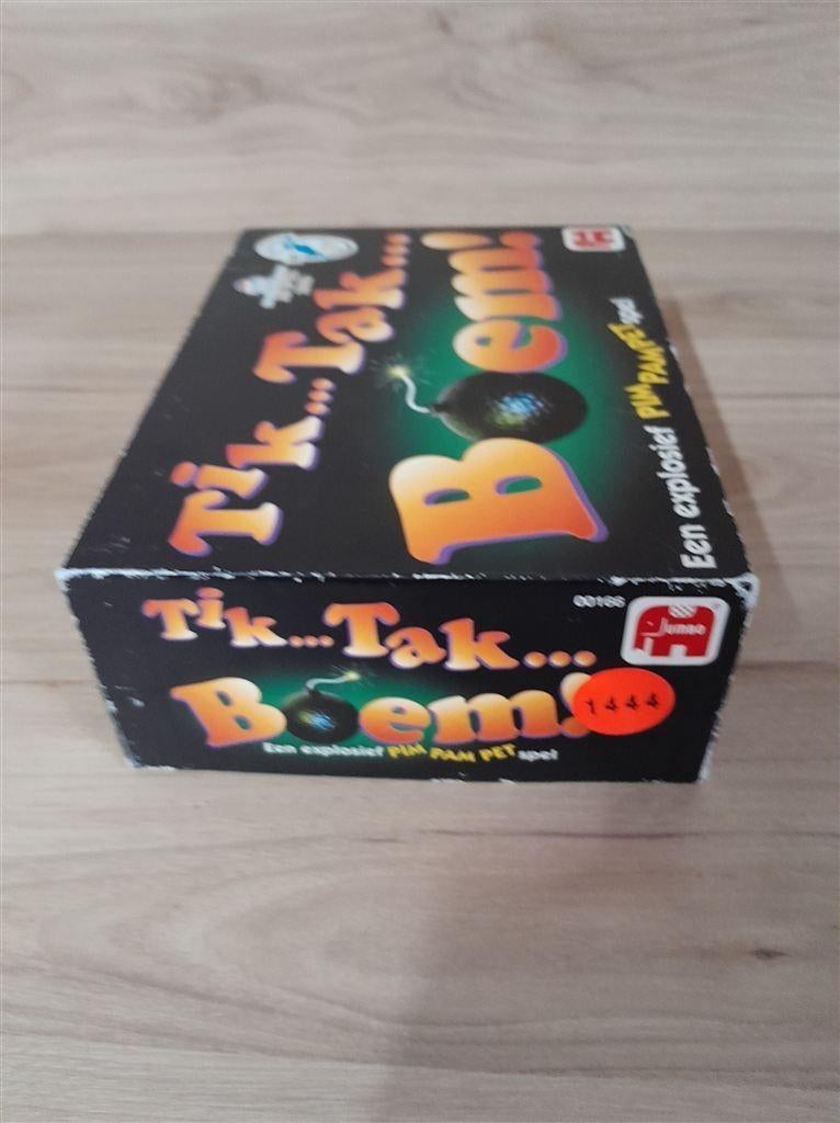 Tik tak boem - een explosief pim pam pet spel - s1445, Verzenden, Zo goed als nieuw