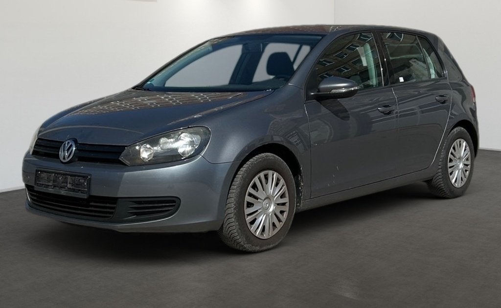 VW Golf  6 1.4i - Airco - Keuring - Garantie - Trekhaak, Auto's, Voorwielaandrijving, Euro 5, Stof, 4 cilinders