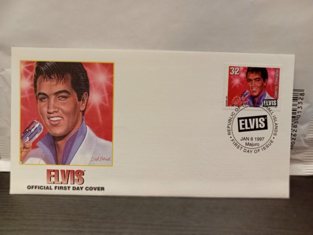 Elvis presley eerste dag uitgaves, Postzegels en Munten, Ophalen
