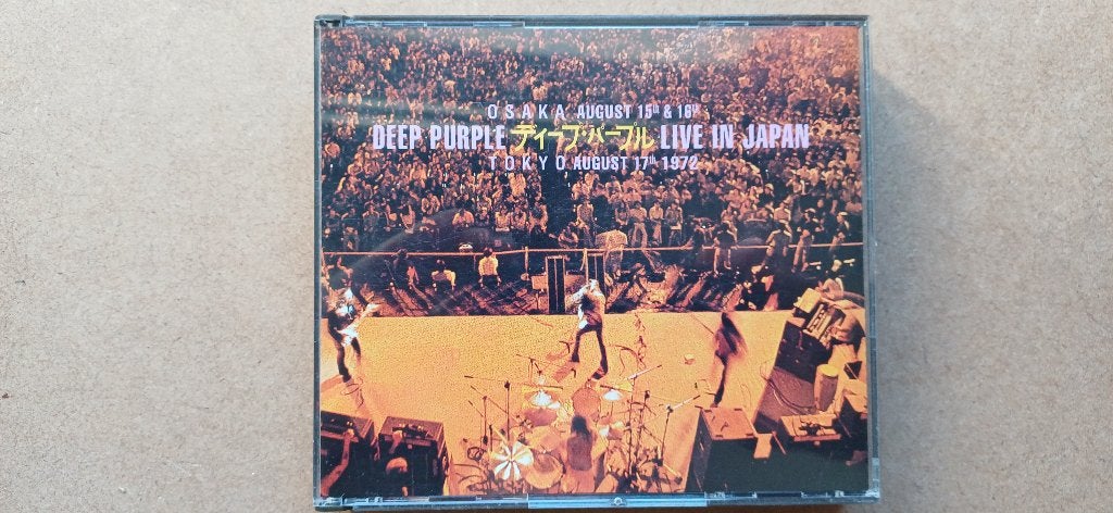 Coffret 3 CD Deep Purple - Live In Japan (Édition 1993 EMI), CD & DVD, Enlèvement ou Envoi, Comprend un livret, Comme neuf, Hard rock