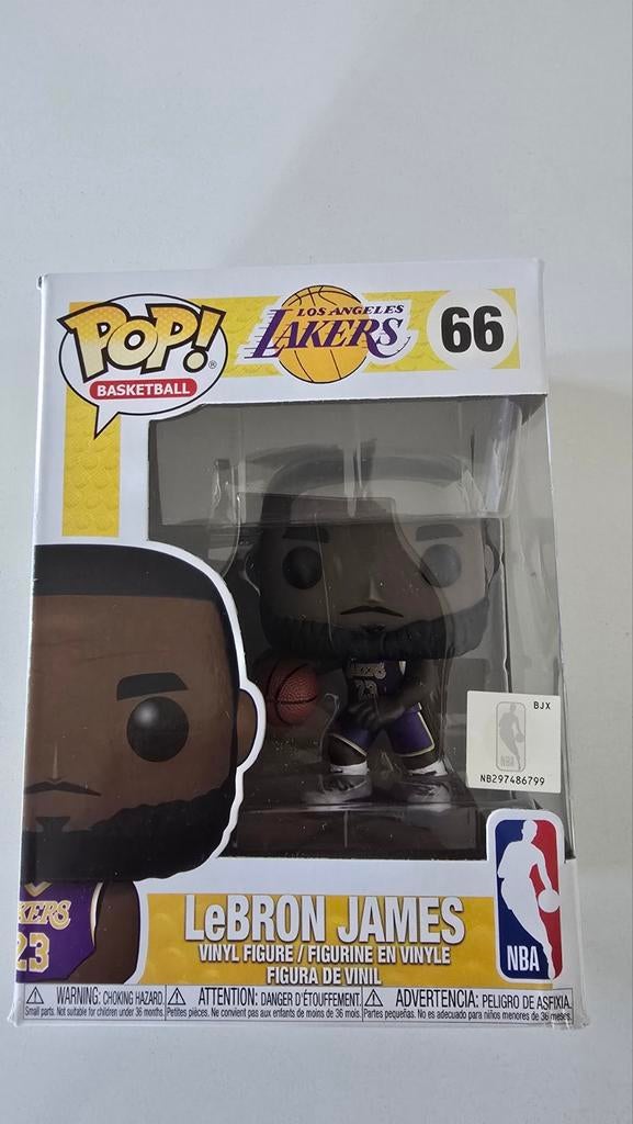 Lebron James funko pop #66, Ophalen of Verzenden, Nieuw