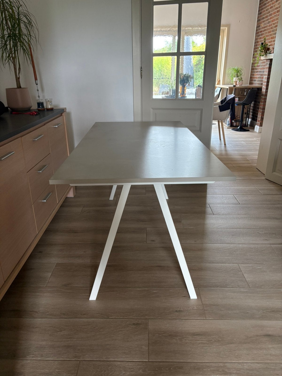 IKEA bureau, Ophalen, Gebruikt, IKEA, Beige