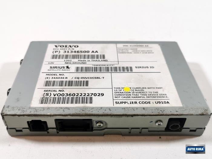 Module radio d'un Volvo C70, -, 3 mois de garantie, -, -