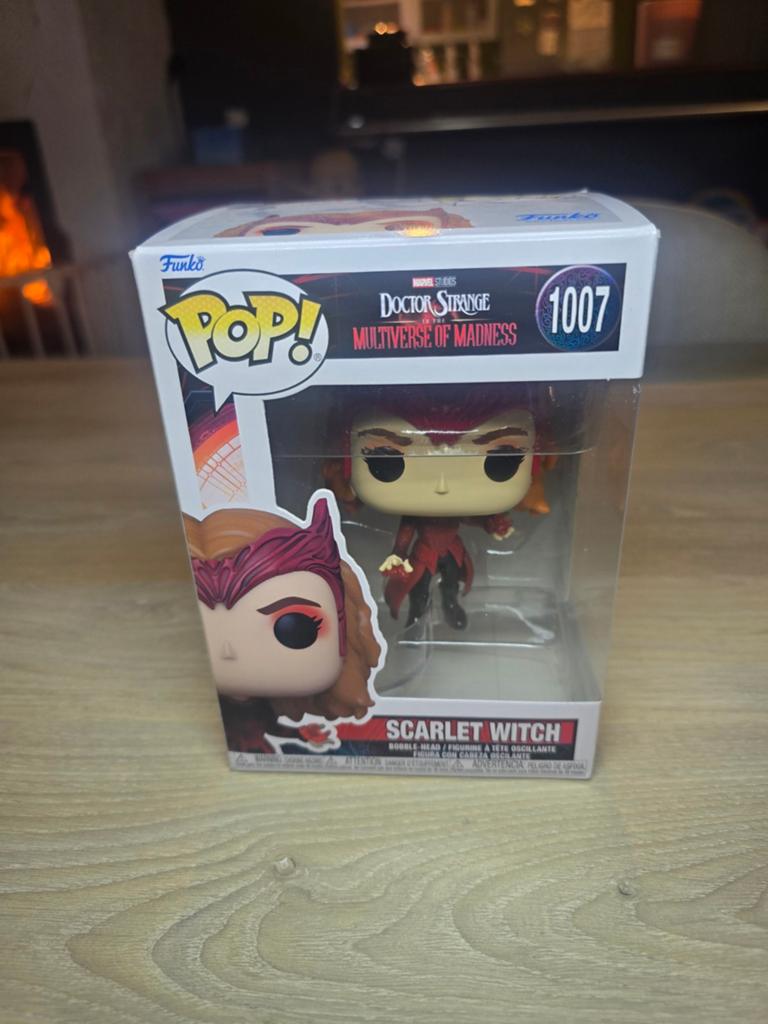 Funko Pop Scarlet Witch #1007 Doctor Strange - Zo goed al, Verzamelen, Ophalen of Verzenden, Zo goed als nieuw