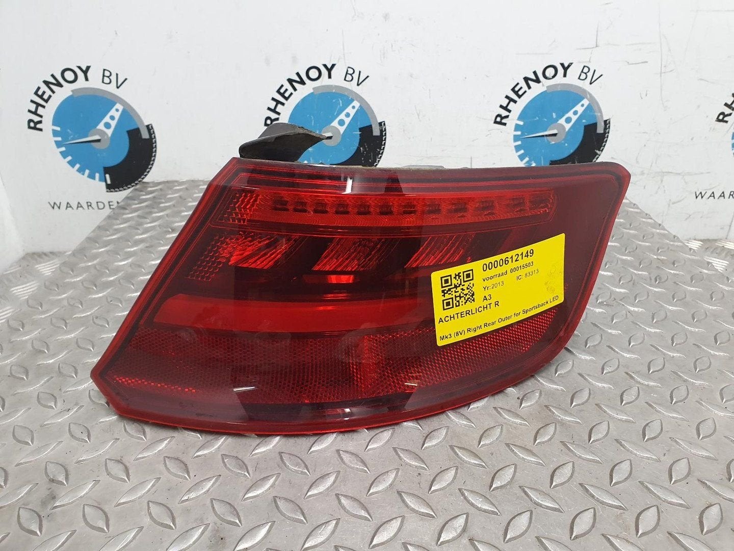 AUDI A3 2.0TDI QUATTRO ACHTERLICHT R 2013, Enlèvement ou Envoi, Utilisé, ARN reconnu