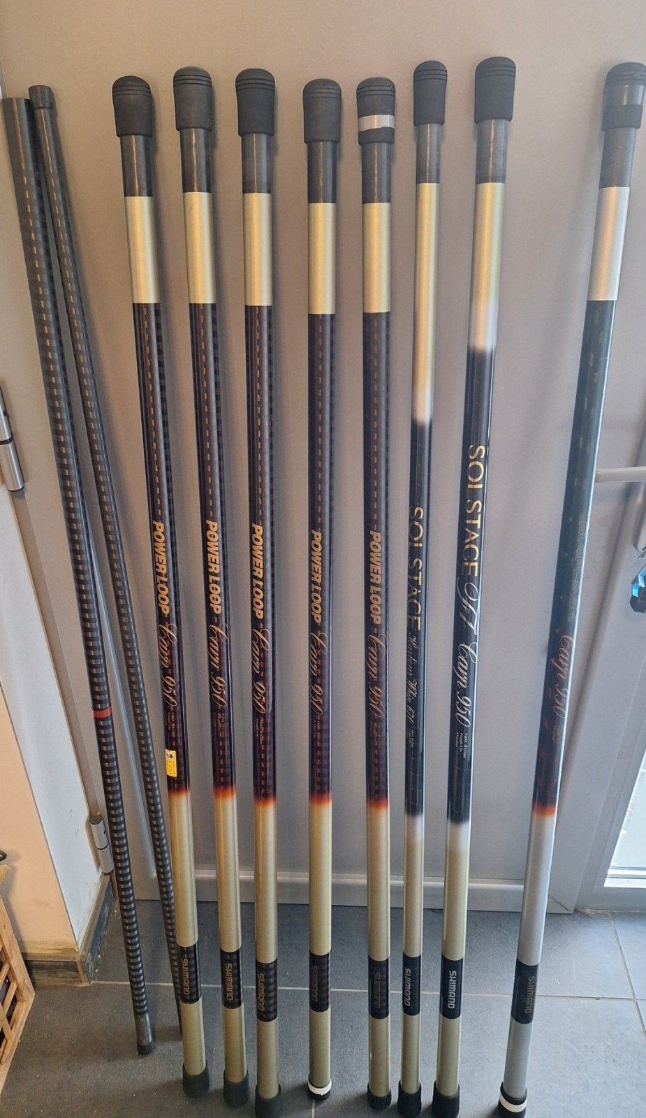 Vaste hengels shimano, Ophalen