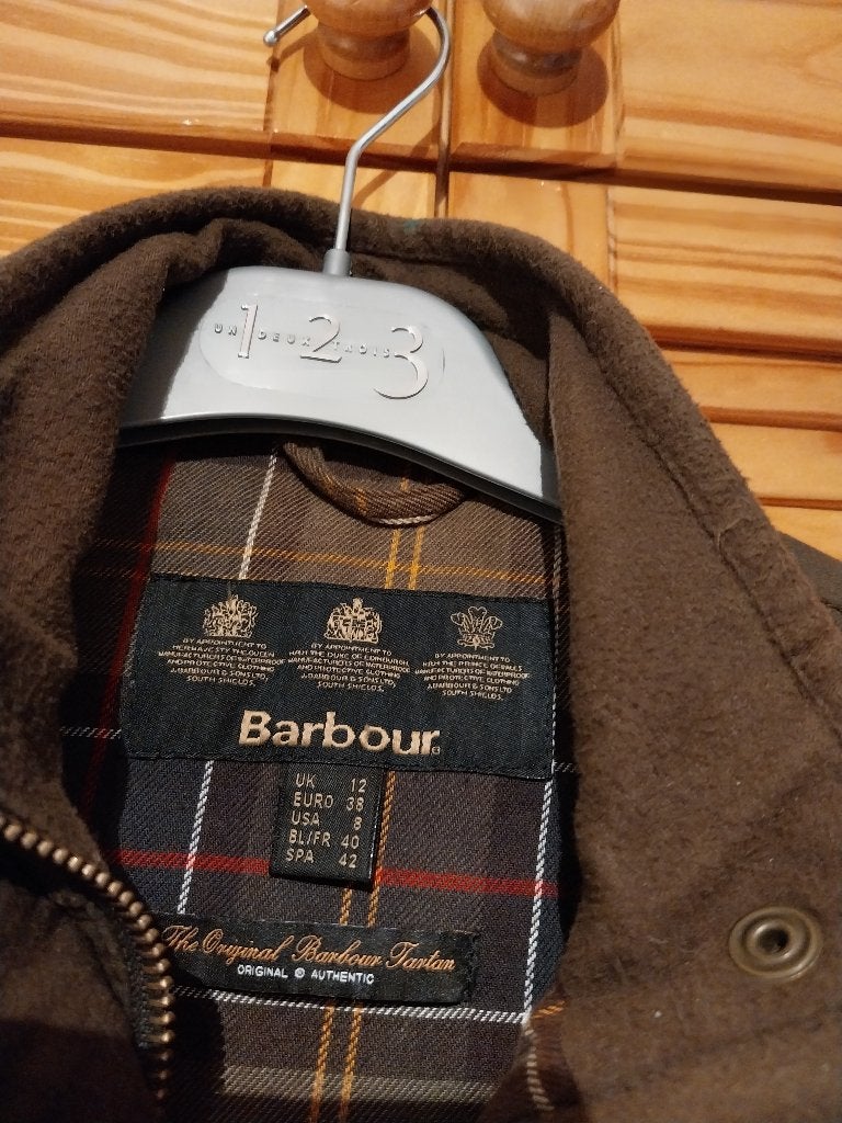 Barbour wax jacket, Kleding | Dames, Gedragen, Groen, Ophalen, ANDERE