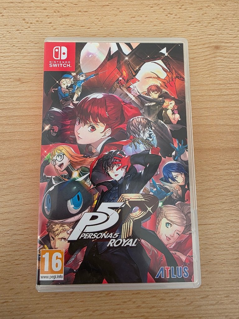 Persona 5 Royal switch, Consoles de jeu & Jeux vidéo, 1 joueur, Jeu de rôle (Role Playing Game), Comme neuf, À partir de 16 ans