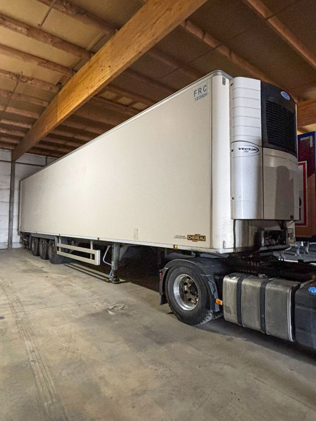 Chereau CHEREAU+CARRIER VECTOR 1350, Autos, Achat, Entreprise, Autres carburants, Remorques et Semi-remorques