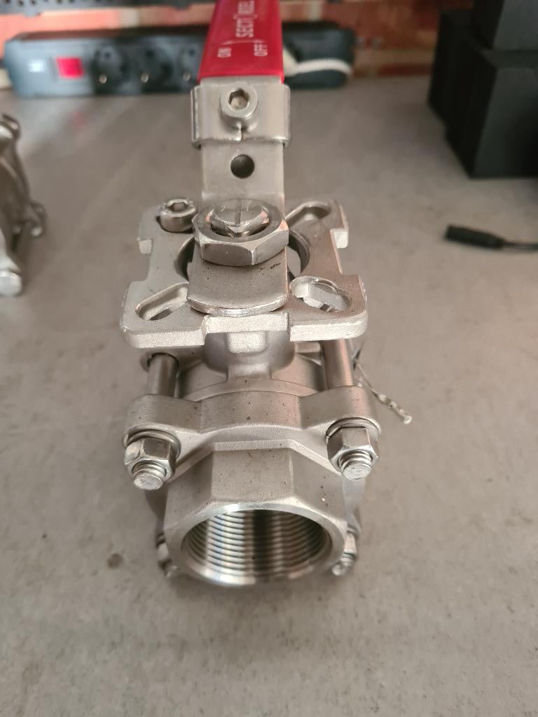 RVS kogelkraan 2" duim, Ophalen, Nieuw