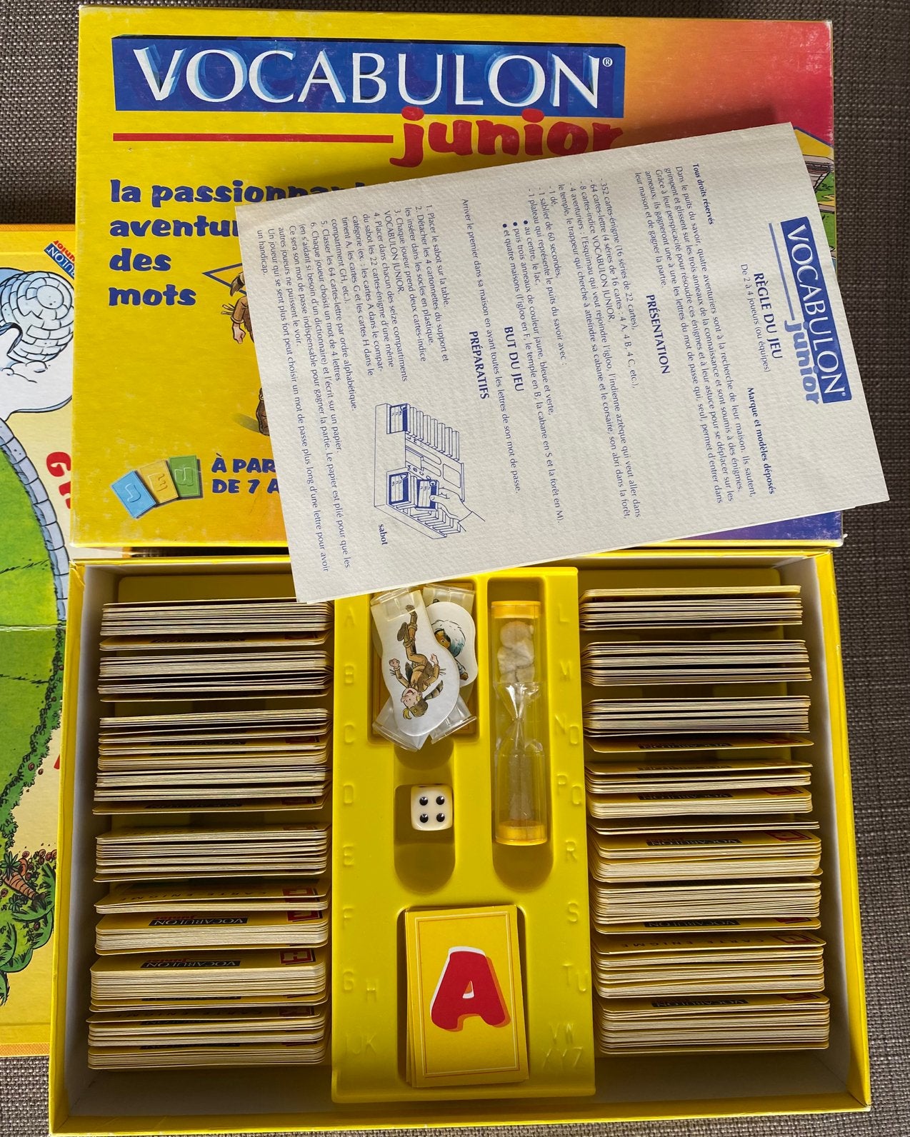 Jeu de société Vocabulon Junior - Megableu, Hobby en Vrije tijd, Gezelschapsspellen | Bordspellen, Ophalen, Zo goed als nieuw