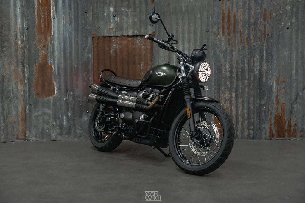 Triumph Street Scrambler (A2-mogelijk), Motoren, 2 cilinders, Occasion, Bedrijf, 900 cc