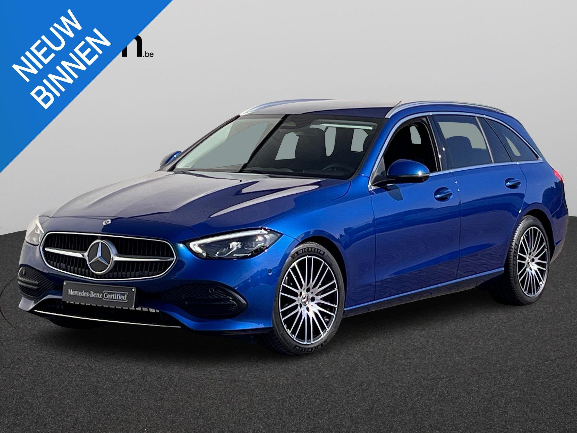 Mercedes-Benz C-klasse Estate 200 Luxury Line, Automaat, 4 cilinders, Blauw, 5 deurs