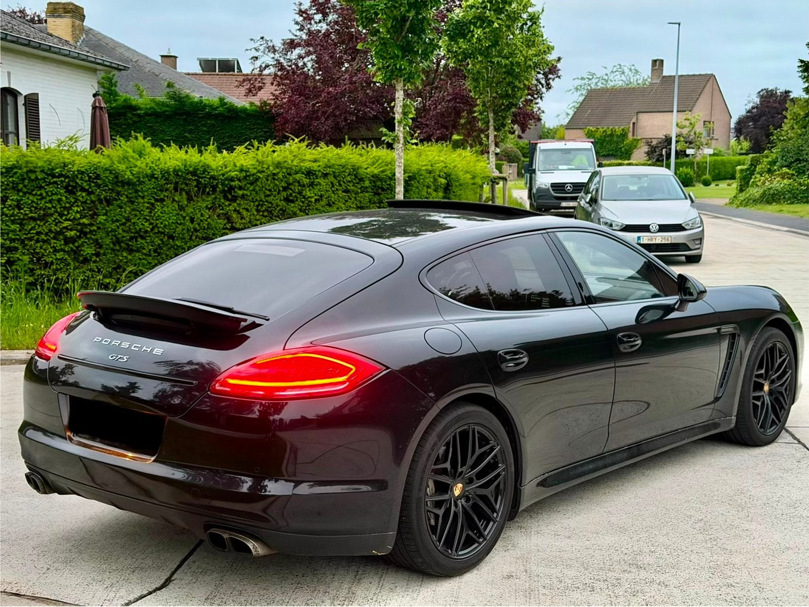 PORSCHE PANAMERA 4.8S GTS DEALER ONDERHOUDEN GEKEURD, Auto's, Porsche, Automaat, Dealer onderhouden, Zwart, Bi-Xenon koplampen