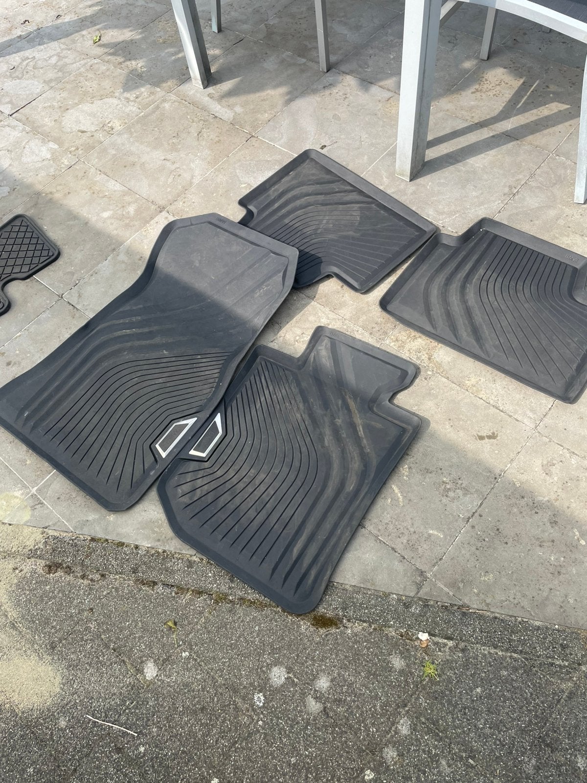 Bmw 3 serie g20 orgineel rubber matten, Ophalen, Zo goed als nieuw